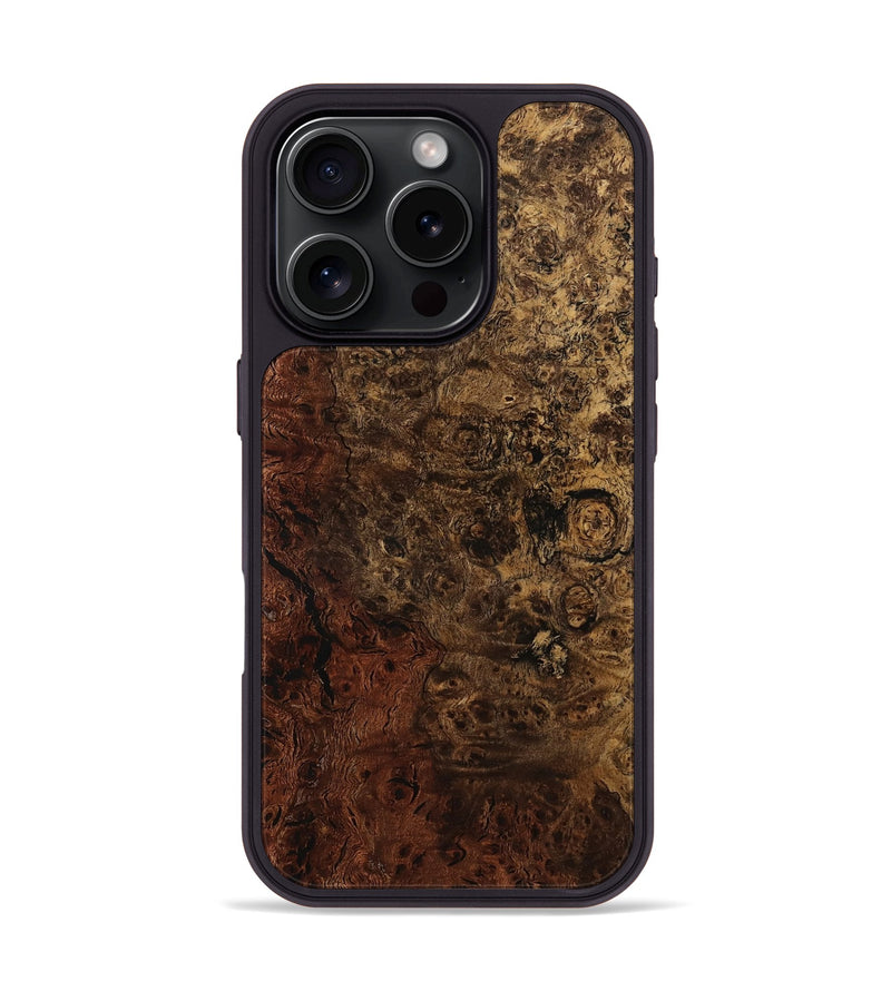 iPhone 16 Pro Wood Phone Case - Kurtis (Wood Burl, 778818)