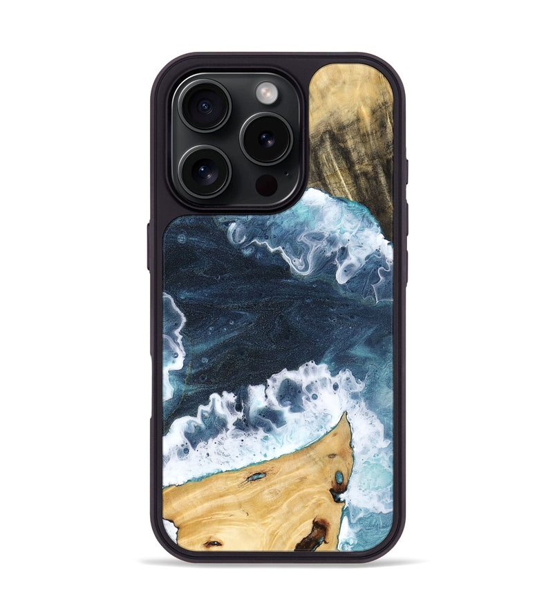 iPhone 16 Pro Wood Phone Case - Donie (Coastal, 778841)