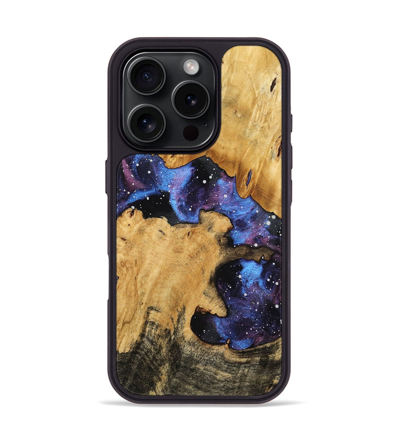 iPhone 16 Pro Wood Phone Case - Kadeem (Cosmos, 778866)