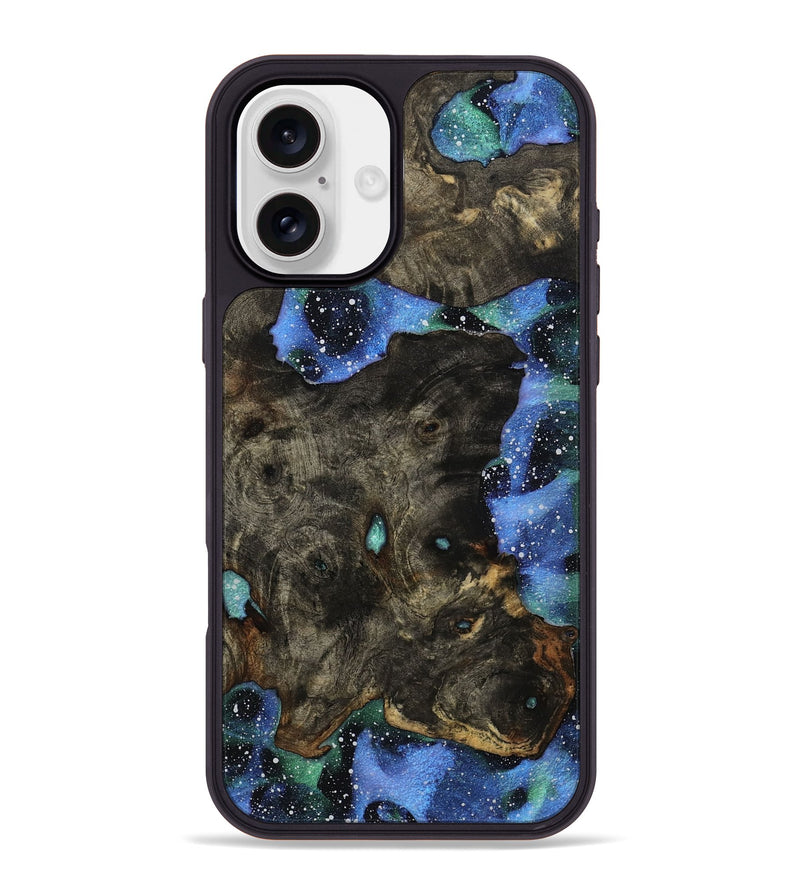 iPhone 16 Plus Wood Phone Case - Beryl (Cosmos, 778873)