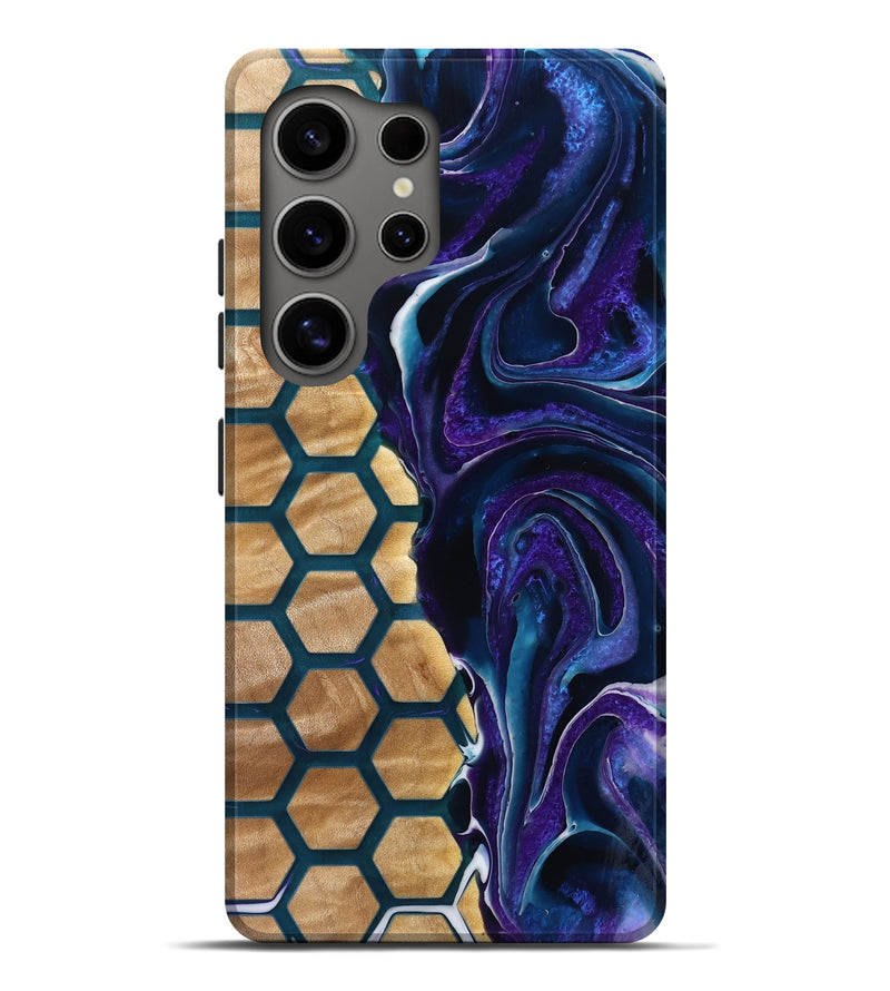 Galaxy S25 Ultra Wood Live Edge Phone Case - Dick (Pattern, 778902)