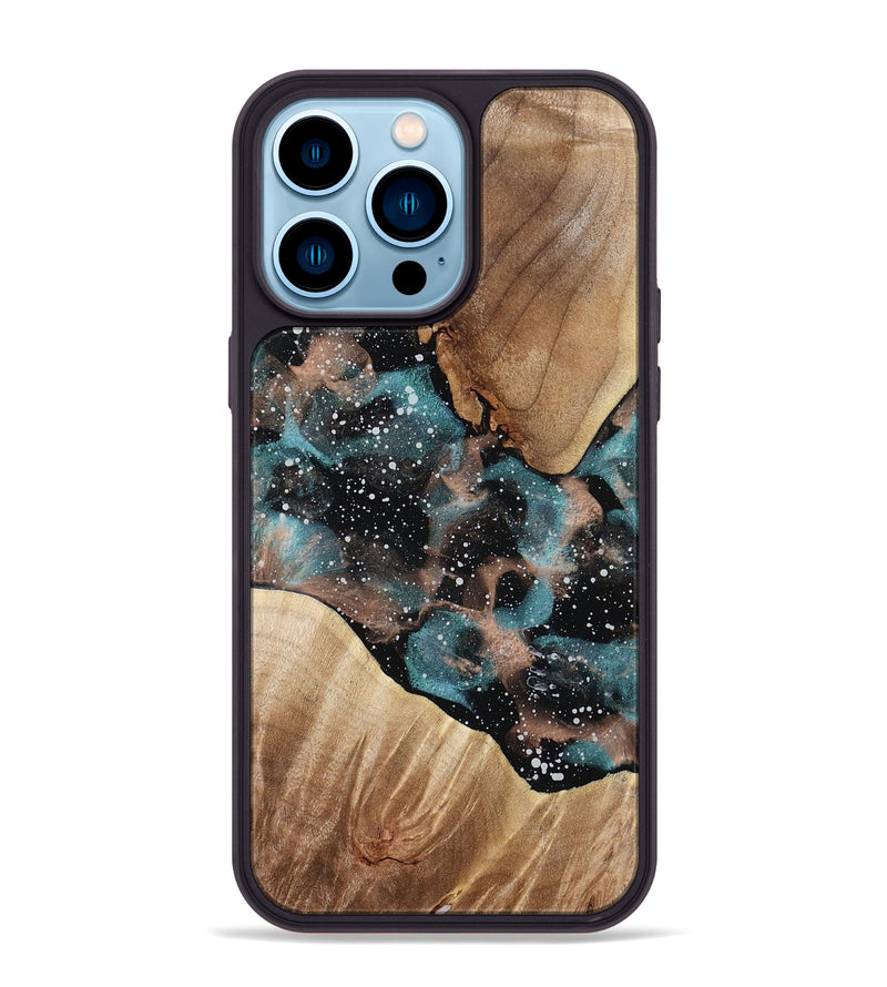 iPhone 14 Pro Max Wood Phone Case - Mariana (Cosmos, 778927)