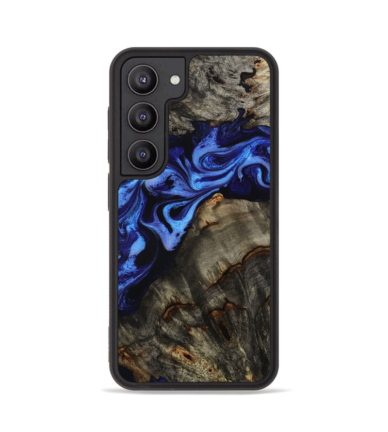 Galaxy S23 Wood Phone Case - Shepard (Blue, 778956)