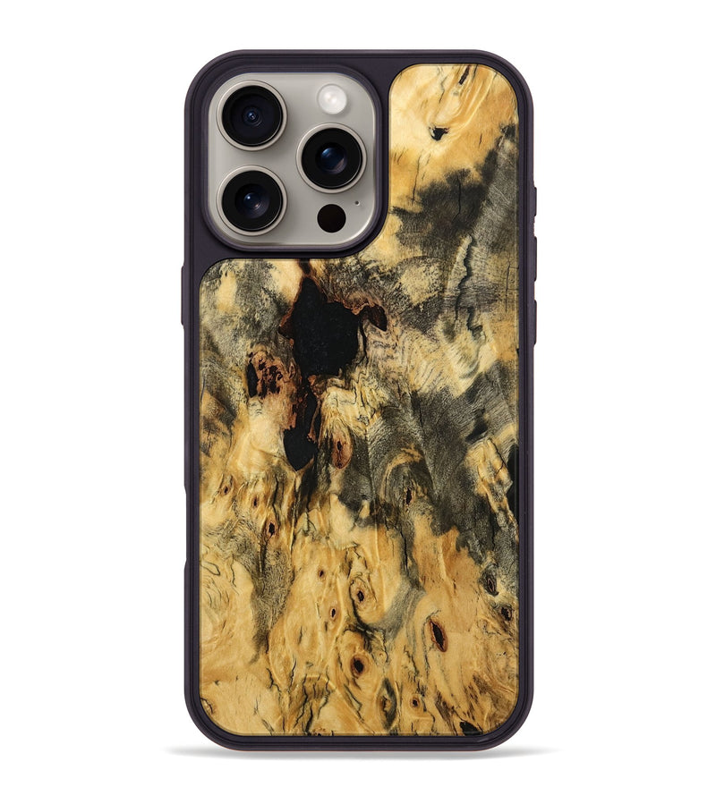 iPhone 16 Pro Max Wood Phone Case - Maisy (Wood Burl, 778959)