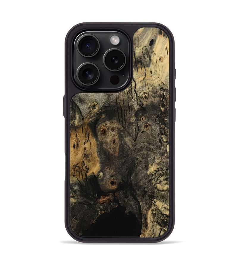iPhone 16 Pro Wood Phone Case - Phil (Wood Burl, 778961)