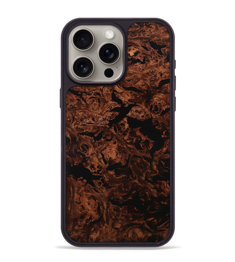 iPhone 15 Pro Max Wood Phone Case - Davin (Wood Burl, 778964)