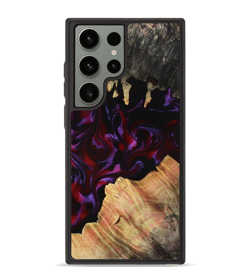 Galaxy S23 Ultra Wood Phone Case - Cruz (Red, 778972)