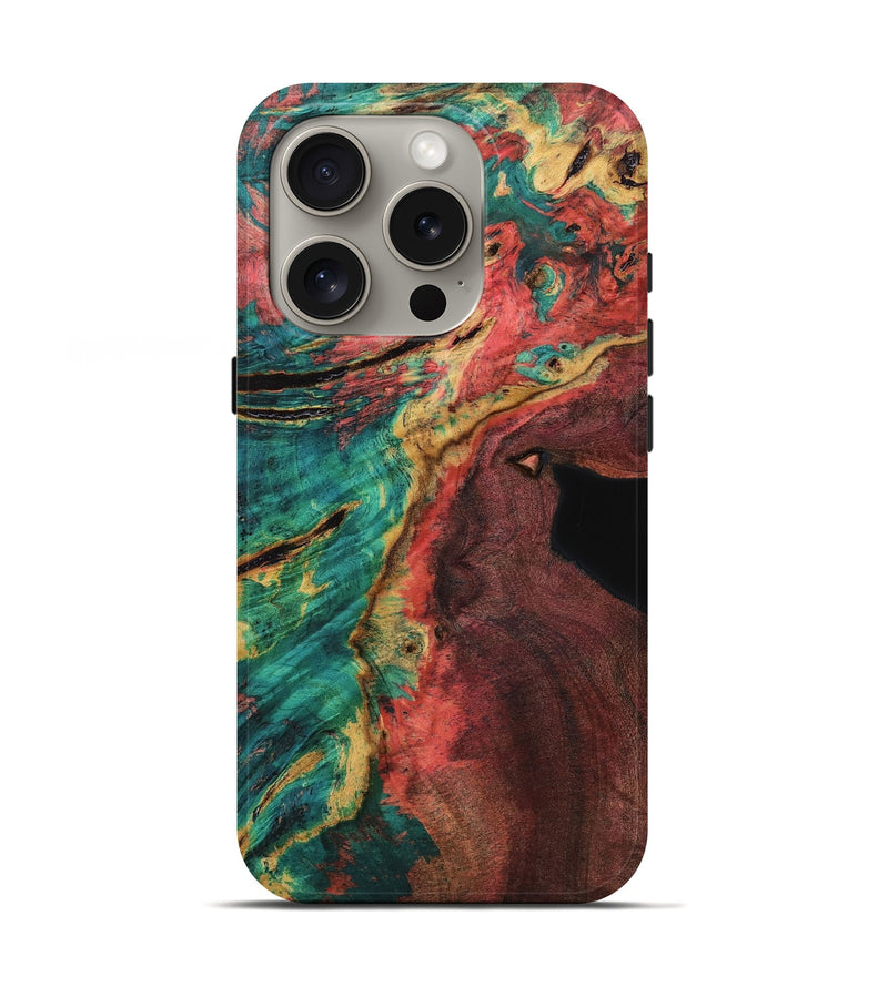 iPhone 16 Pro Wood Live Edge Phone Case - Chester (Wood Burl, 778997)