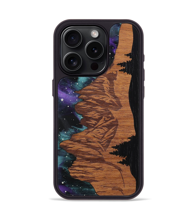 iPhone 15 Pro Wood Phone Case - Ursula (MNTNS, 779012)