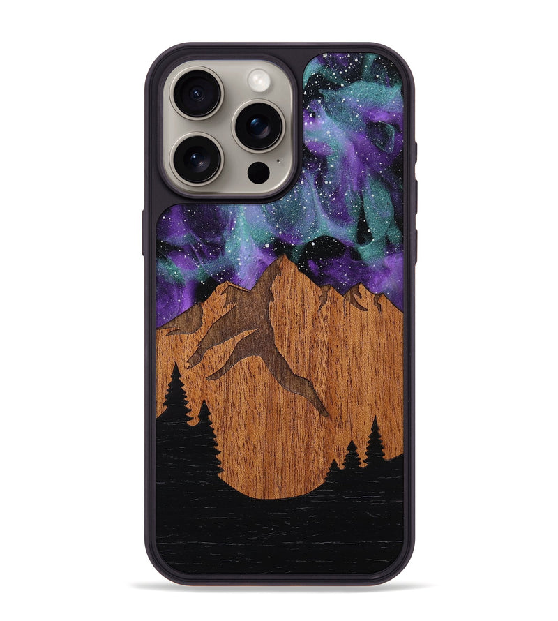 iPhone 15 Pro Max Wood Phone Case - Britny (MNTNS, 779015)