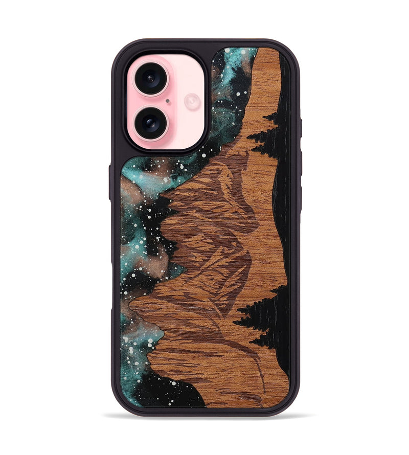 iPhone 16 Wood Phone Case - Yesenia (MNTNS, 779041)