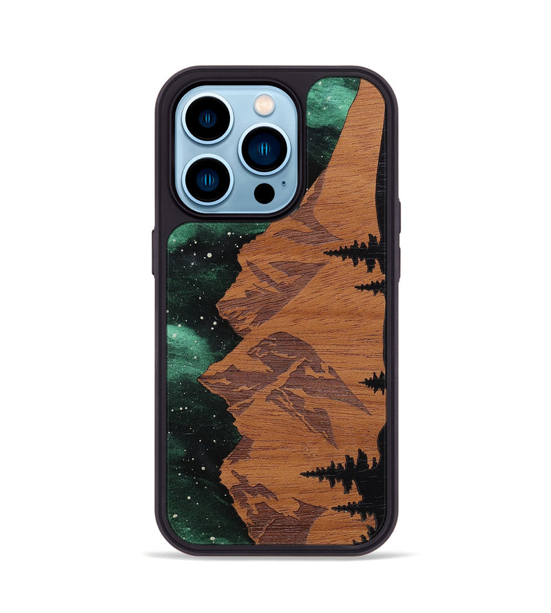 iPhone 14 Pro Wood Phone Case - Adrien (MNTNS, 779050)