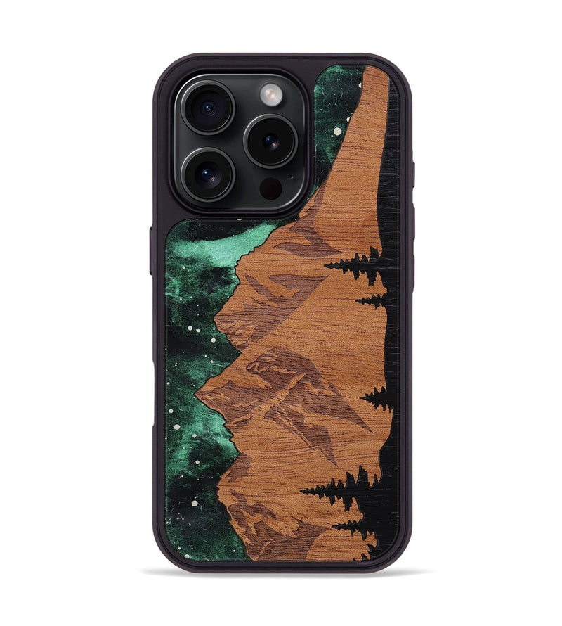iPhone 16 Pro Wood Phone Case - Jiraiya (MNTNS, 779053)