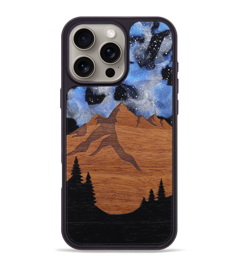 iPhone 16 Pro Max Wood Phone Case - Shavon (MNTNS, 779074)
