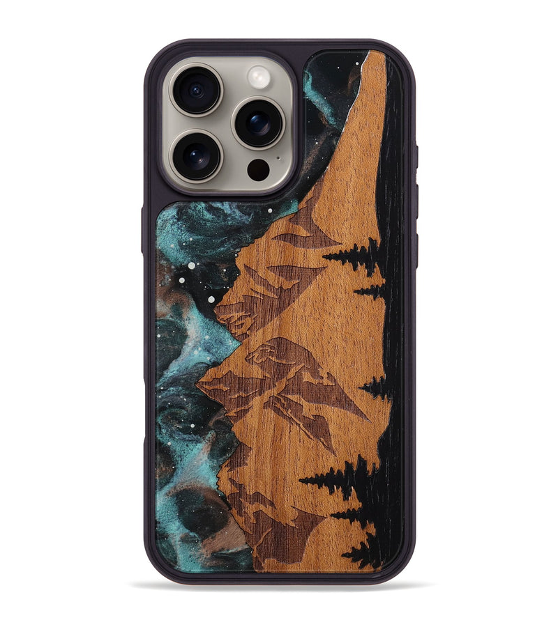 iPhone 16 Pro Max Wood Phone Case - Emmet (MNTNS, 779085)