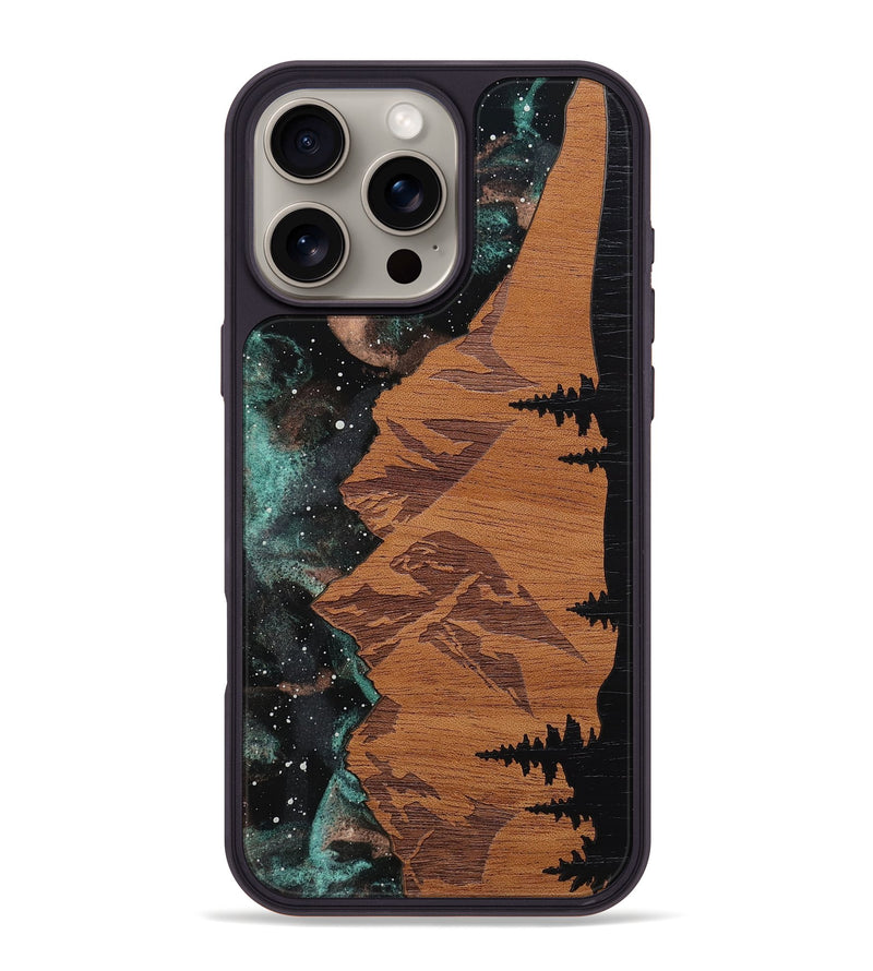 iPhone 16 Pro Max Wood Phone Case - Sherryl (MNTNS, 779089)