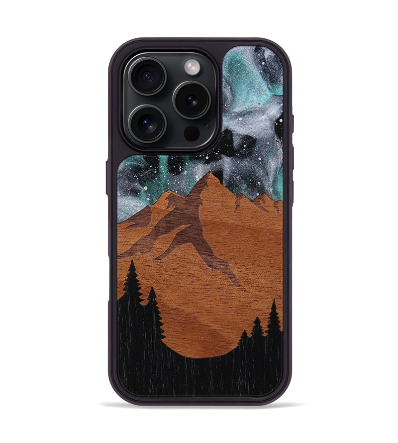 iPhone 16 Pro Wood Phone Case - Birdie (MNTNS, 779091)