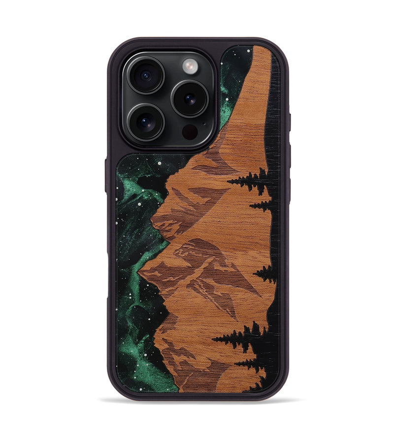 iPhone 16 Pro Wood Phone Case - Annetta (MNTNS, 779092)