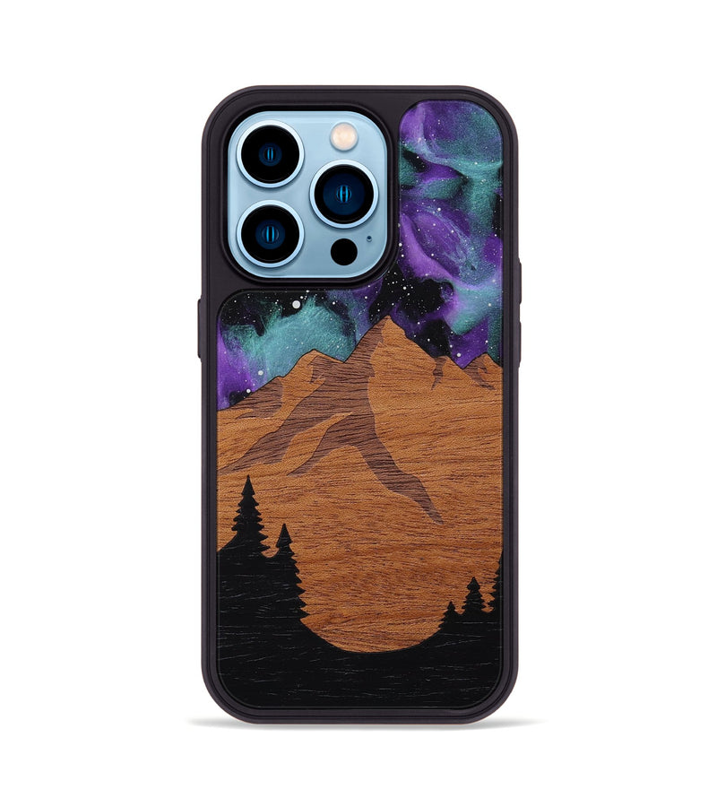 iPhone 14 Pro Wood Phone Case - Brittny (MNTNS, 779100)
