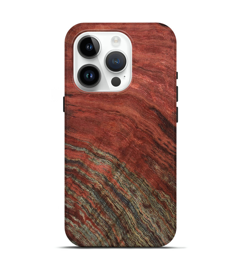iPhone 15 Pro Wood Live Edge Phone Case - Elwin (Wood Burl, 779184)