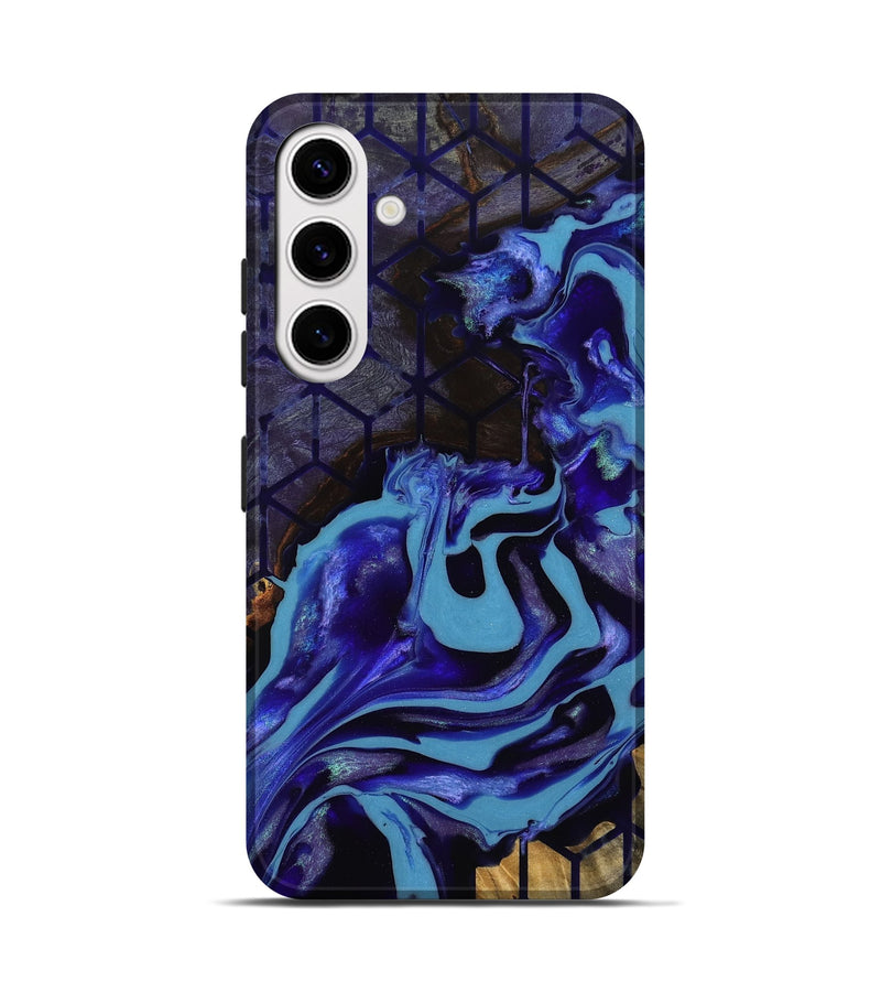 Galaxy S25 Wood Live Edge Phone Case - Abigale (Pattern, 779189)