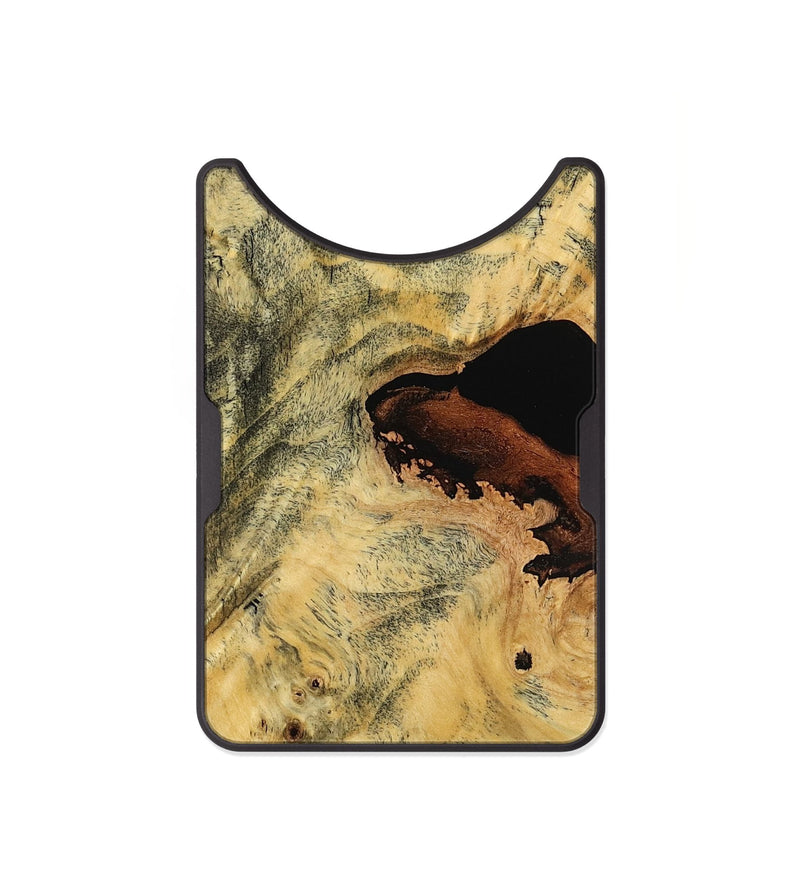 Alloy Wood Wallet - Lizette (Wood Burl, 779316)