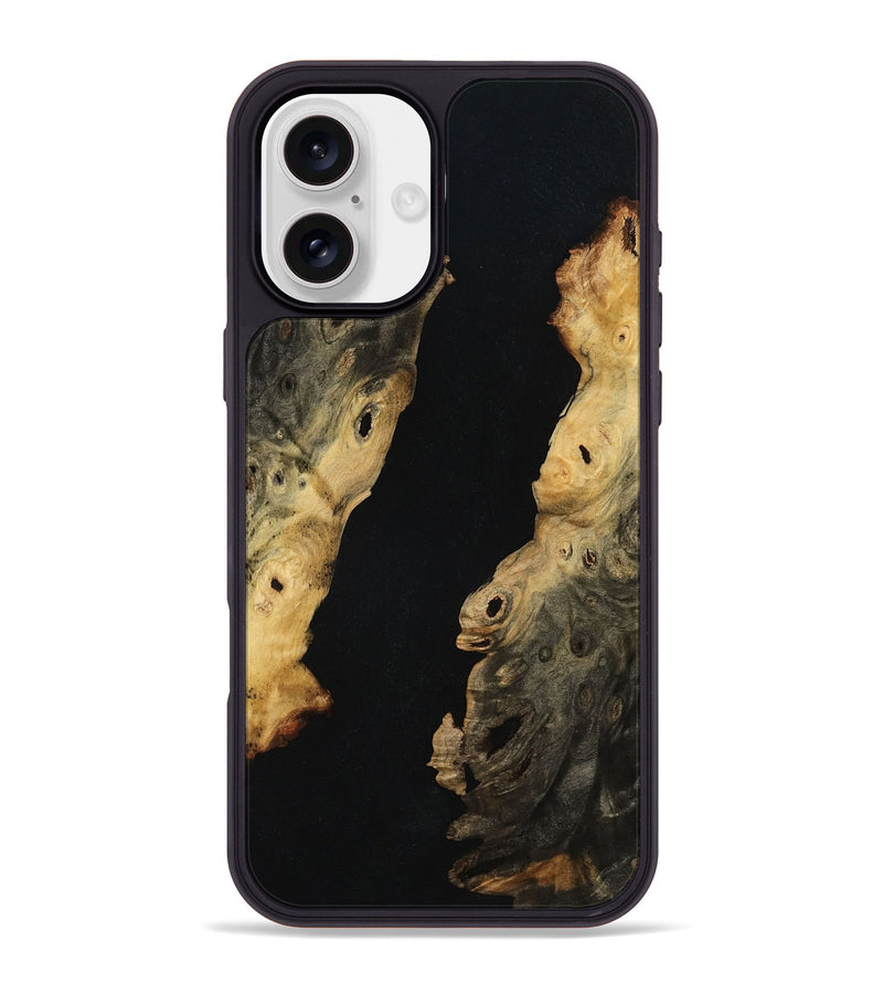 iPhone 16 Plus Wood Phone Case - Collins (Wood Burl, 779319)
