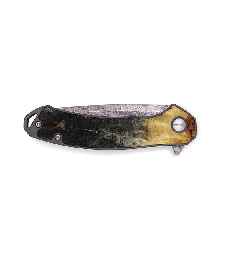 EDC Wood Pocket Knife - Sylvie (Wood Burl, 779324)