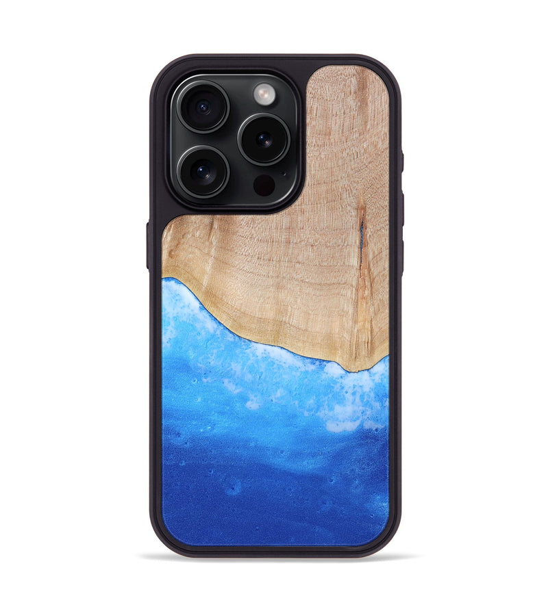 iPhone 15 Pro Wood Phone Case - Desirae (Coastal, 779342)