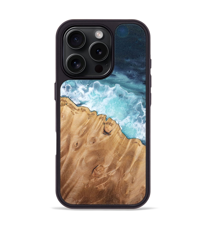 iPhone 16 Pro Wood Phone Case - Evelyne (Coastal, 779362)
