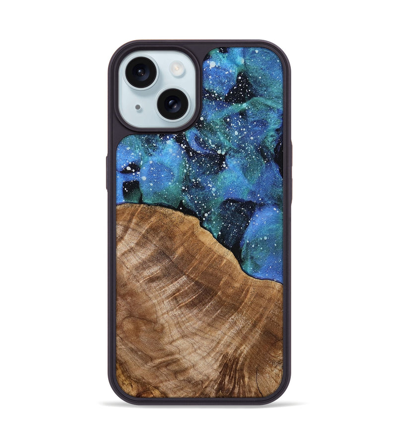 iPhone 15 Wood Phone Case - Aspen (Cosmos, 779386)
