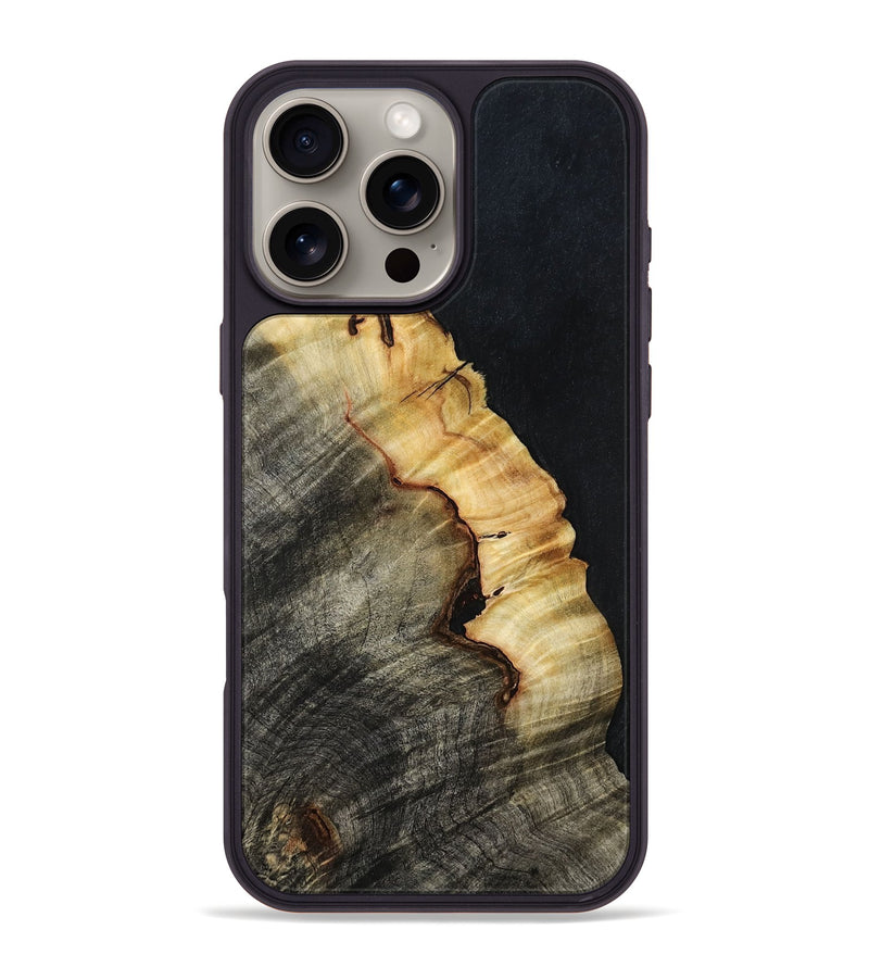 iPhone 16 Pro Max Wood Phone Case - Buster (Wood Burl, 779459)
