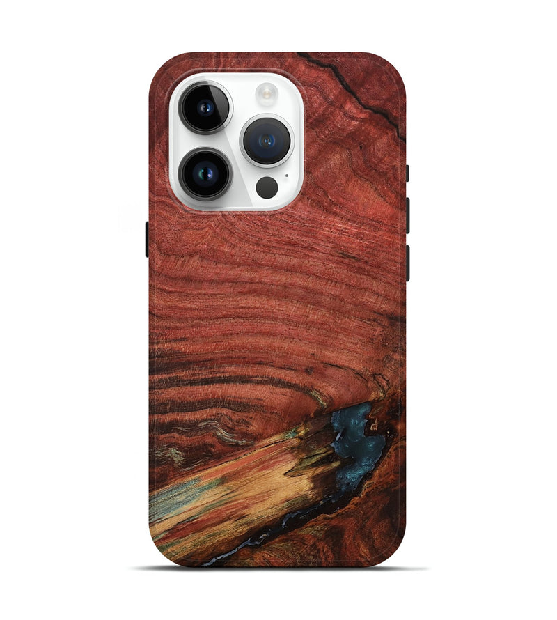 iPhone 15 Pro Wood Live Edge Phone Case - Lois (Wood Burl, 779499)