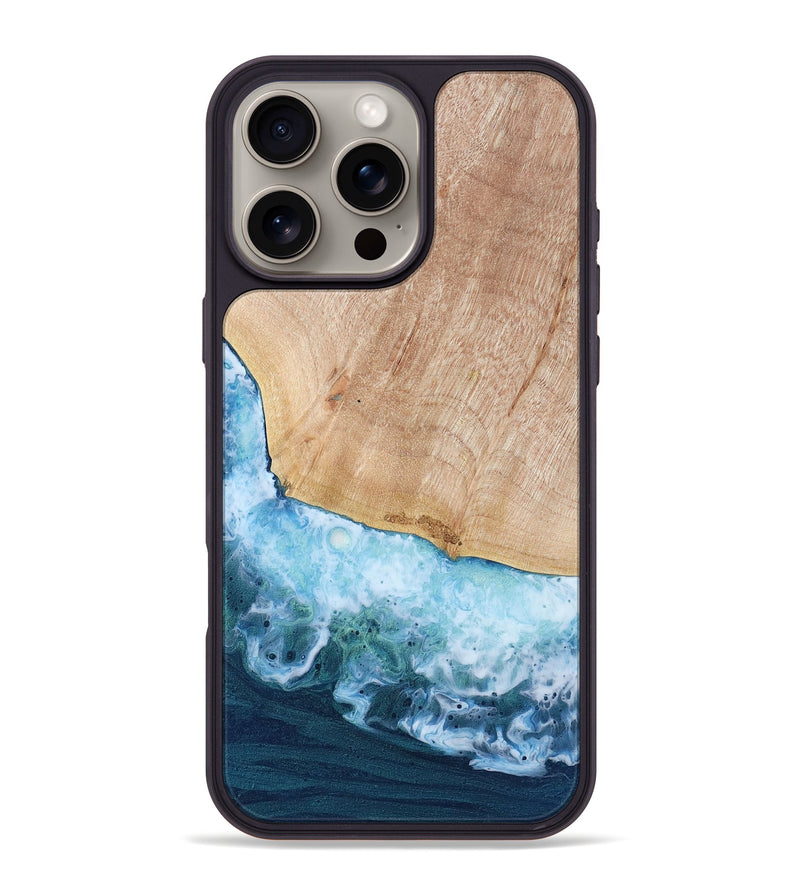 iPhone 16 Pro Max Wood Phone Case - Florene (Coastal, 779606)