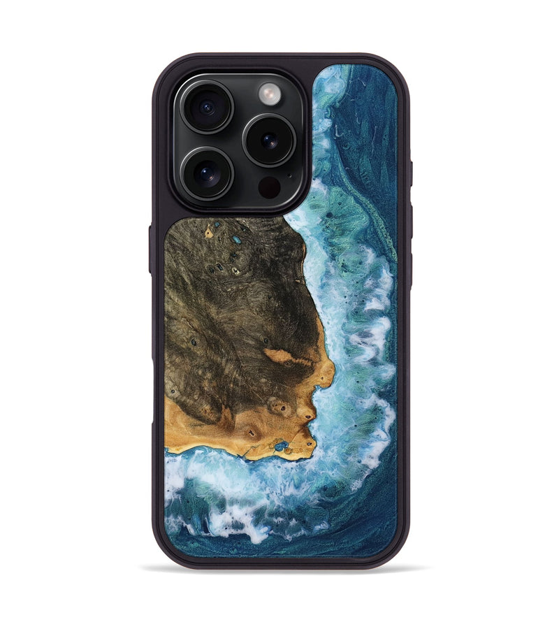 iPhone 16 Pro Wood Phone Case - Alida (Coastal, 779662)
