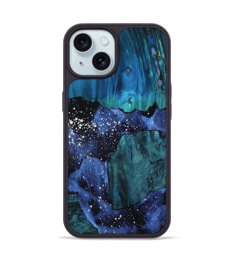 iPhone 15 Wood Phone Case - Grayce (Cosmos, 779680)