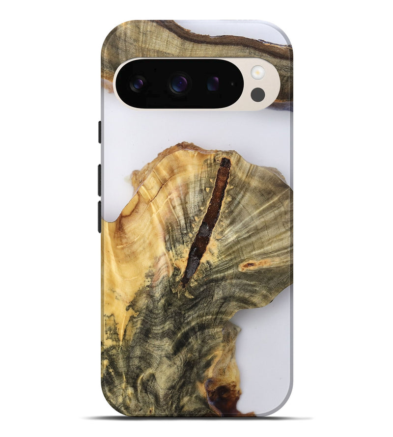 Pixel 10 Pro XL Wood Live Edge Phone Case - Braxton (Clear, 779732)