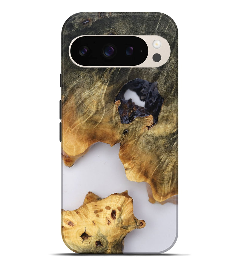 Pixel 9 Pro XL Wood Live Edge Phone Case - Hugo (Clear, 779735)
