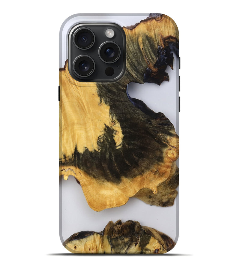 iPhone 16 Pro Max Wood Live Edge Phone Case - Shanna (Clear, 779737)
