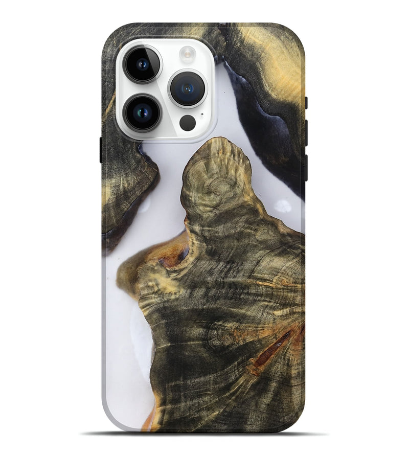 iPhone 15 Pro Max Wood Live Edge Phone Case - Kahlil (Clear, 779744)