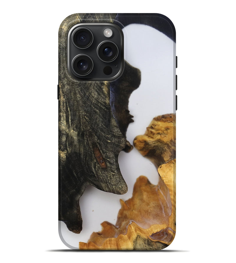 iPhone 16 Pro Max Wood Live Edge Phone Case - Kinley (Clear, 779748)
