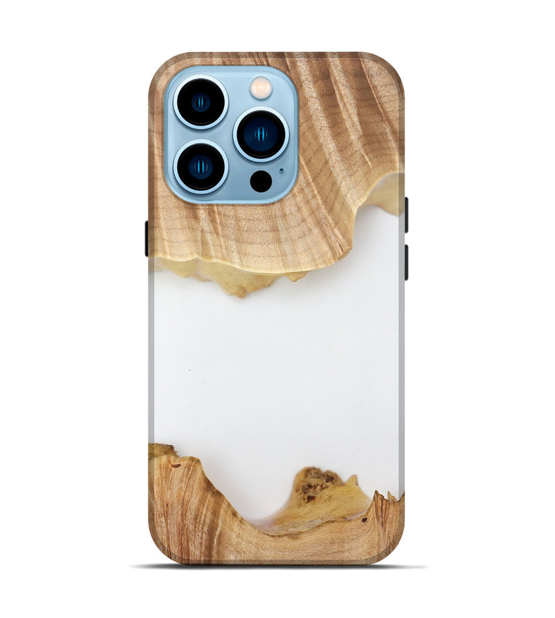iPhone 14 Pro Wood Live Edge Phone Case - Jax (Clear, 779757)