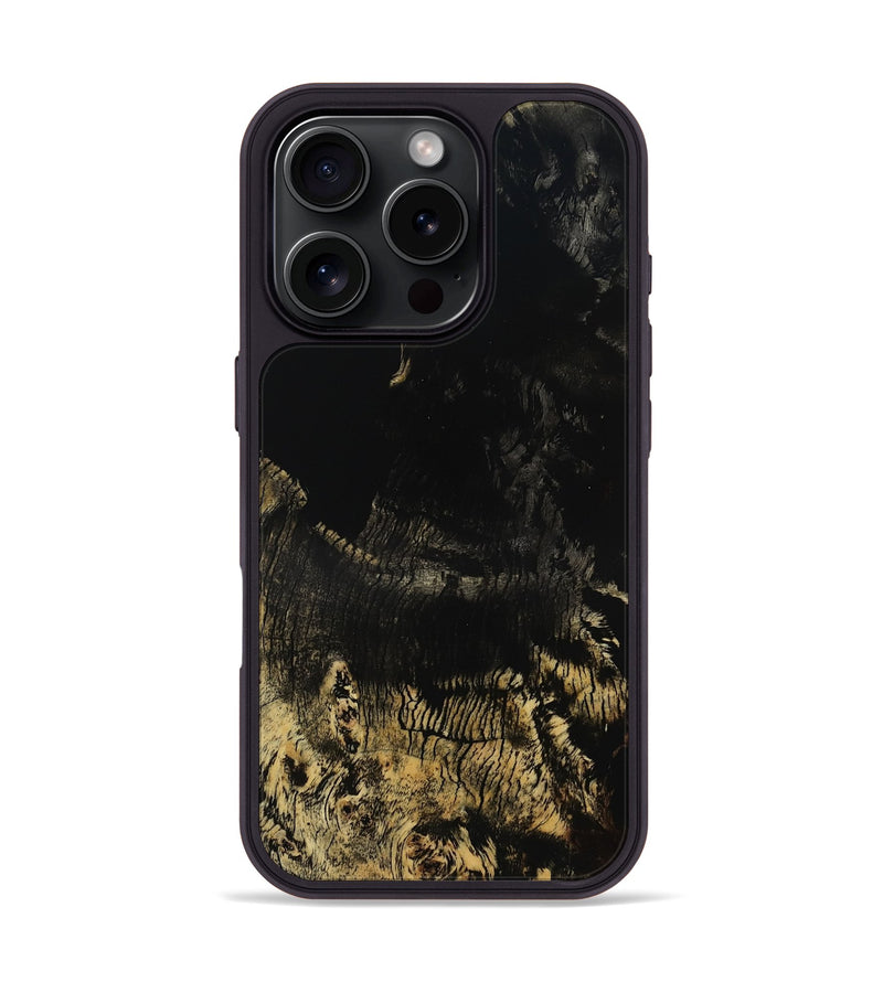 iPhone 16 Pro Wood Phone Case - Adalyn (Wood Burl, 779816)