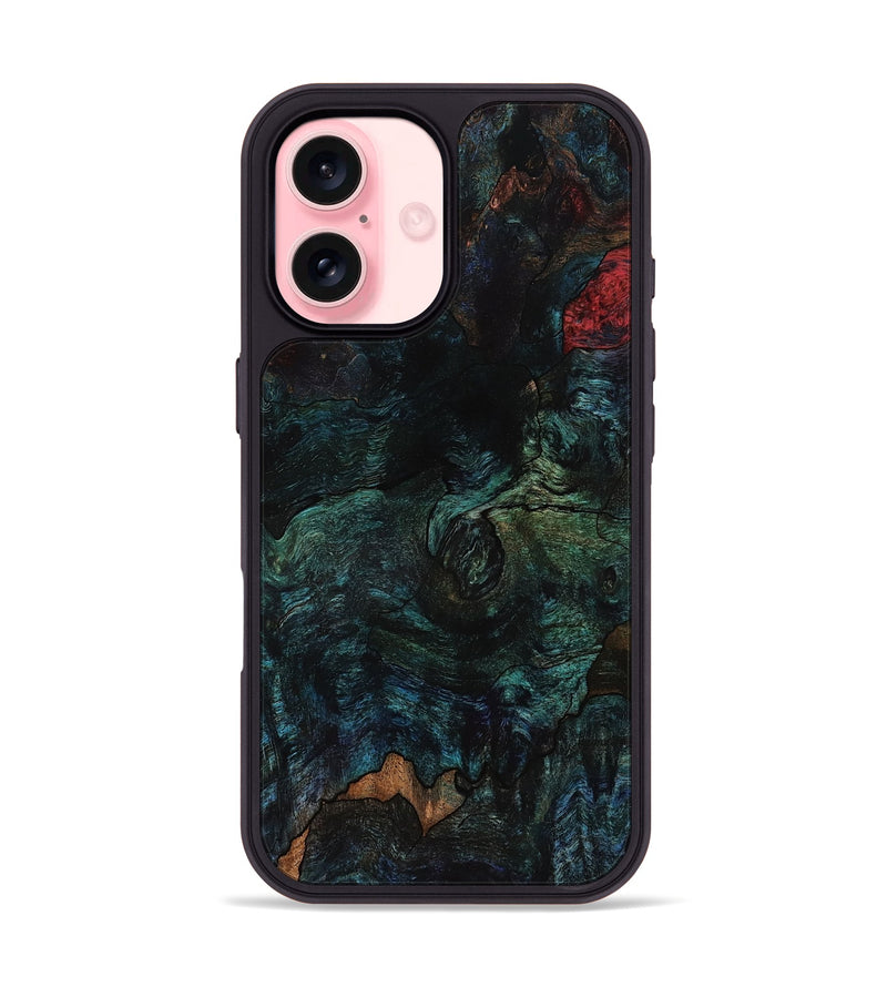 iPhone 16 Wood Phone Case - Kiel (Wood Burl, 779818)
