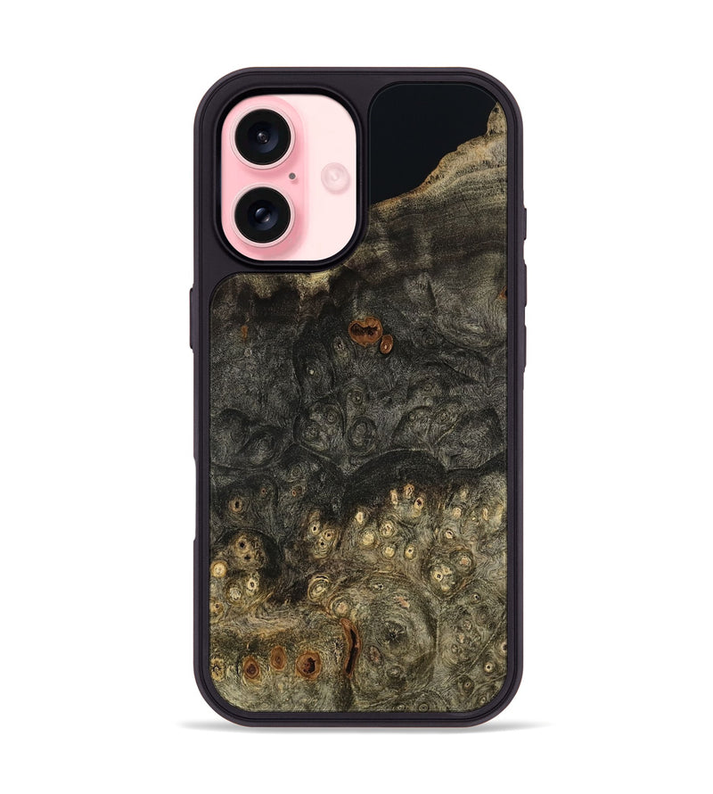 iPhone 16 Wood Phone Case - Corina (Wood Burl, 779820)