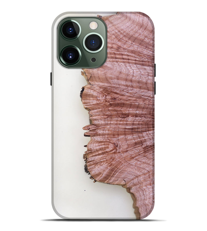 iPhone 13 Pro Max Wood Live Edge Phone Case - Israel (Clear, 779889)