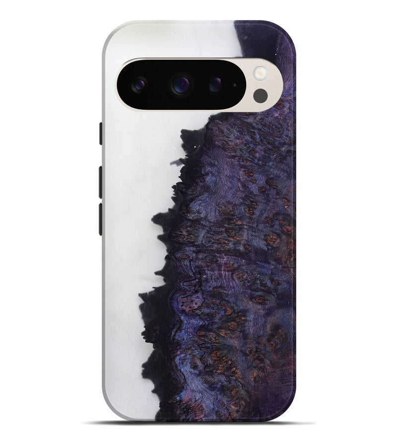 Pixel 9 Pro XL Wood Live Edge Phone Case - Isabel (Clear, 779890)
