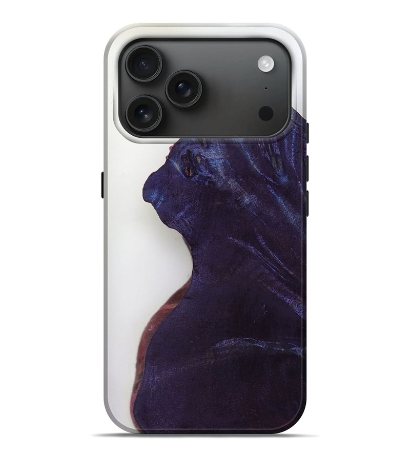 iPhone 17 Pro Max Wood Live Edge Phone Case - Harold (Clear, 779903)