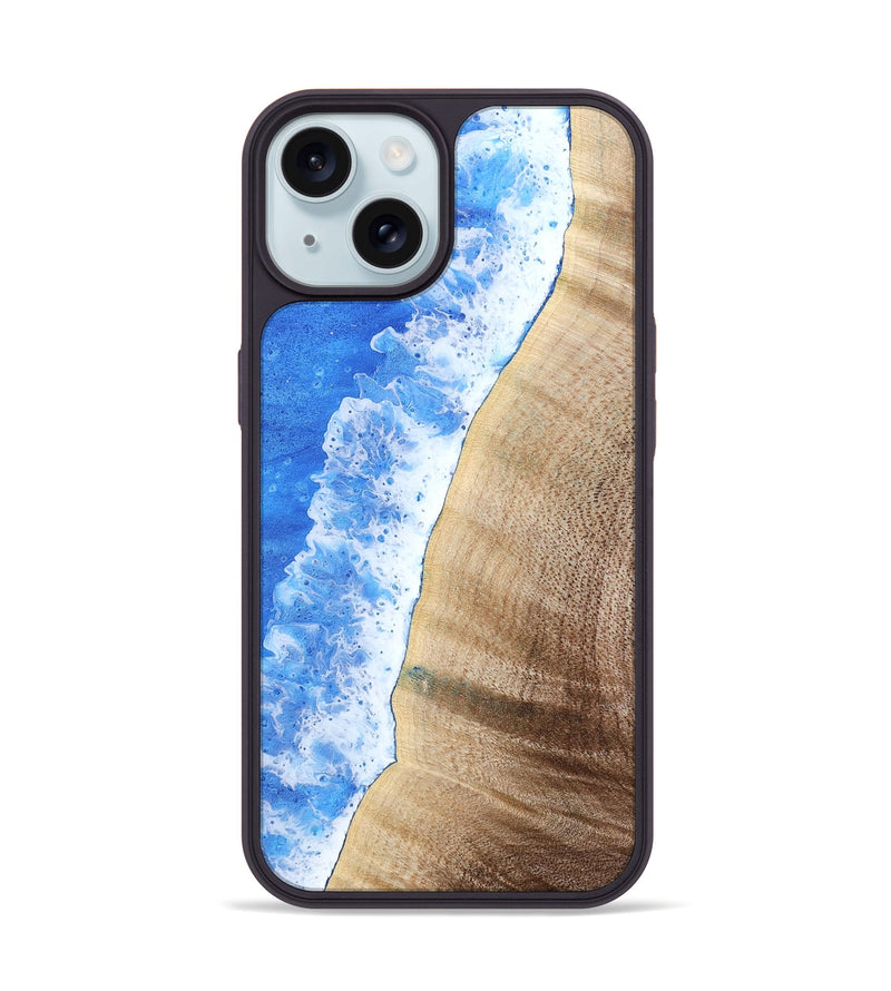 iPhone 15 Wood Phone Case - Edsel (Coastal, 779925)
