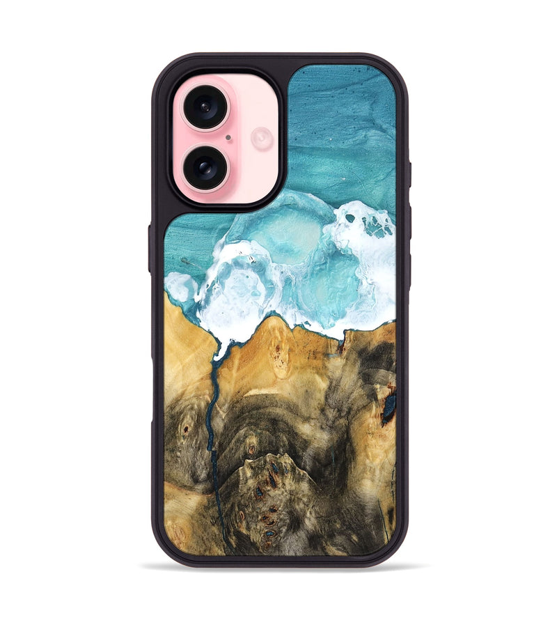 iPhone 16 Wood Phone Case - Shelva (Coastal, 779929)